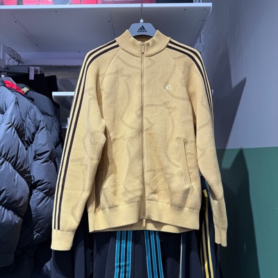 Adidas阿迪达斯26春季马年新年款男女针织运动开衫夹克外套KE4061
