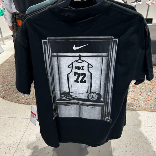 Nike耐克男26夏季新款复古素描印花篮球宽松短袖T恤 II0692-010