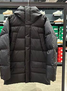 PUMA彪马男羽绒服冬季新款加厚保暖防风连帽中长款外套 684117-01
