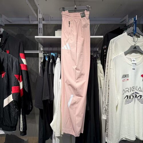 Adidas阿迪达斯25秋新款女子Z.N.E系列运动休闲裤香蕉裤 KE4884