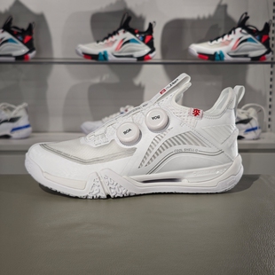 李宁羽毛球鞋男女2023新款贴地飞行2MAX高配BOA旋钮运动鞋AYAT001