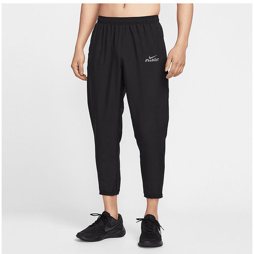 Nike耐克男子裤春跑步速干运动休闲裤黑色收口梭织长裤IB3775-010