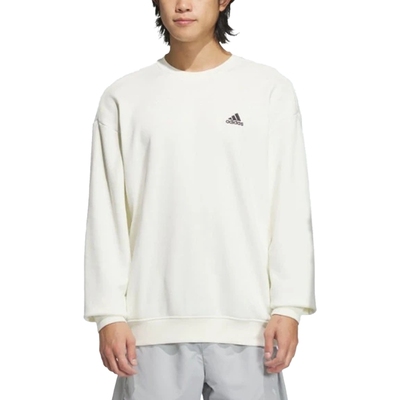 Adidas/阿迪达斯男女装运动休闲加厚圆领套头卫衣JM9110JM9111