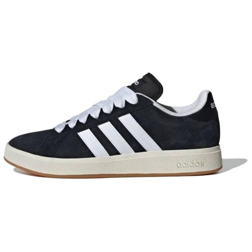Adidas Grand Court Base 00s 男女防滑轻便面包鞋低帮板鞋IH6184
