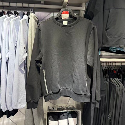 NIKE耐克男25秋冬新款篮球运动加绒保暖圆领套头卫衣 IB1870-010