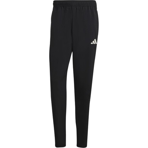 Adidas阿迪达斯男裤夏季足球运动训练小腿拉链小口梭织长裤IB5012