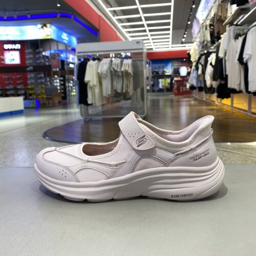 Skechers斯凯奇女鞋夏季透气玛丽珍鞋女士舒适休闲鞋 104495-LTPK