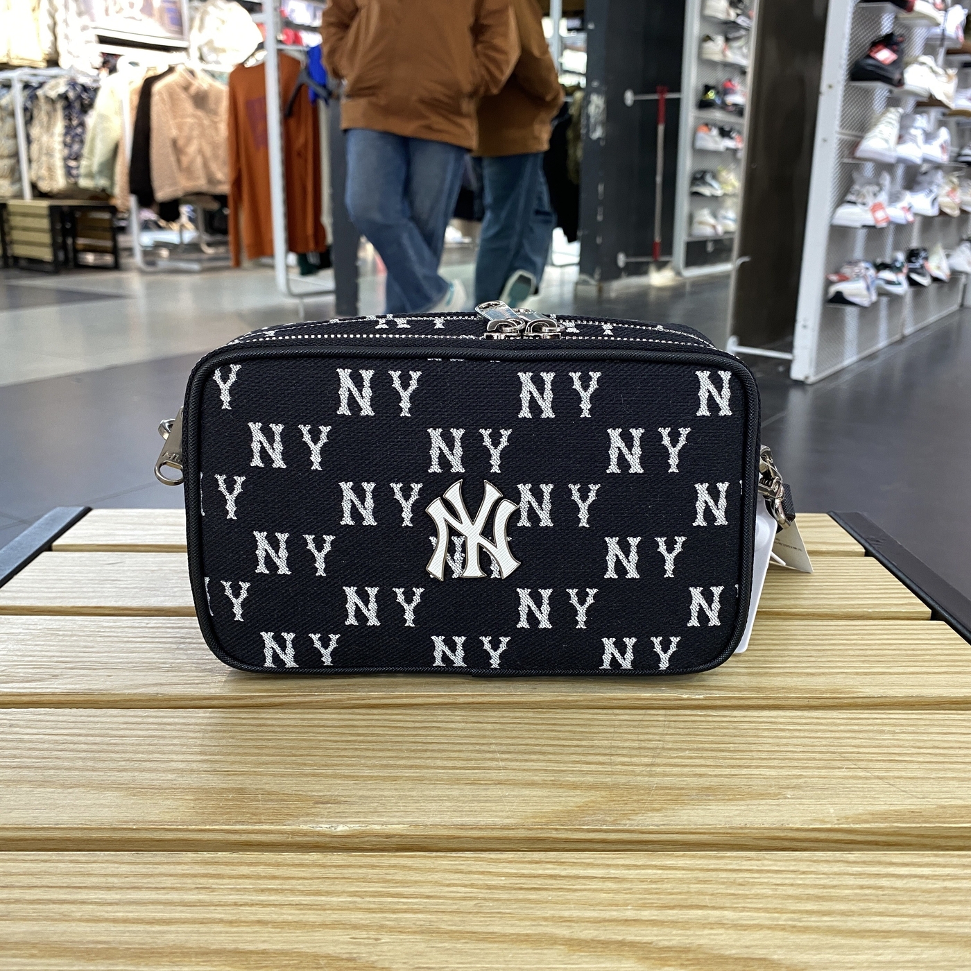 MLB单肩包新款男女包休闲包便携复古斜挎包3ACRS014N