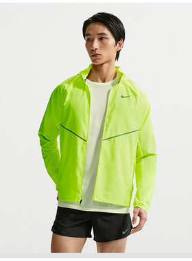 NIKE耐克男子夹克夏季新款运动休闲小标立领长袖外套IF2370-737