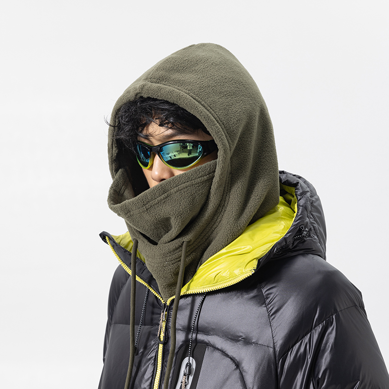 新款滑雪帽滑雪装备帽子户外潮牌防寒抓绒绒