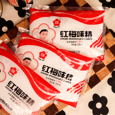 红梅250克速溶大袋红梅味精