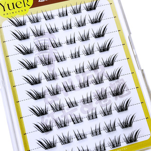 月儿公主开学季假睫毛巡回演出里斯本眼睫毛大容量分段式胶水款