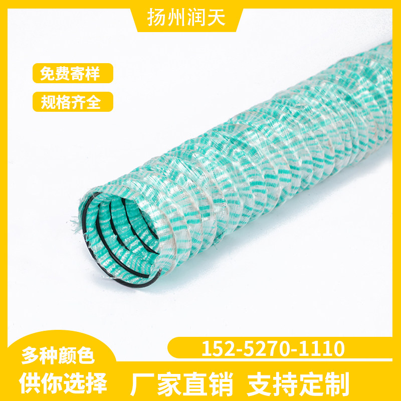 软式透水管100 50弹簧加筋软管渗水绿化隧道暗沟盲管软式排水管