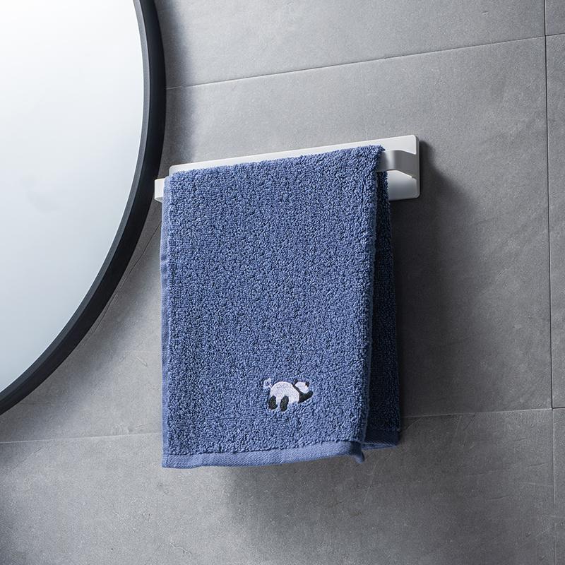 asvel磁吸免打孔毛巾杆抹布挂