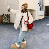 1108现货主推拼接格子袖90绒羽绒服P310K458，女装羽绒服，浙宝108