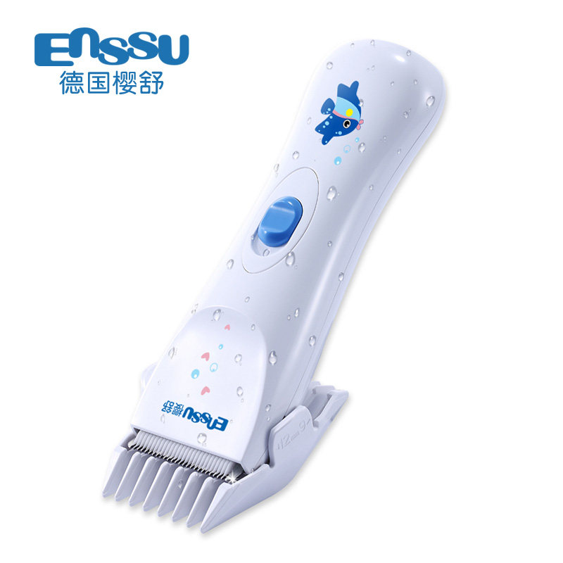 婴儿理发器低音防水USB充电式儿童剪发器宝宝陶瓷剃头刀电推子