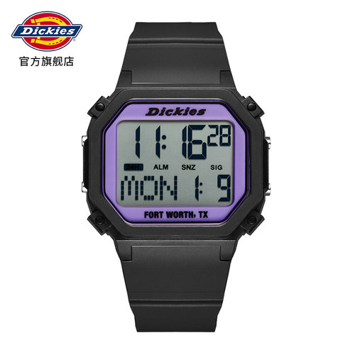 Dickies小霸王电子运动手表防水