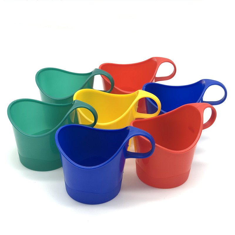 塑料杯托防烫手加厚一次性纸杯托杯子杯套隔热杯套带把手10个装,餐饮具,茶托,淘宝优惠券,粉丝福利购,淘宝优惠卷