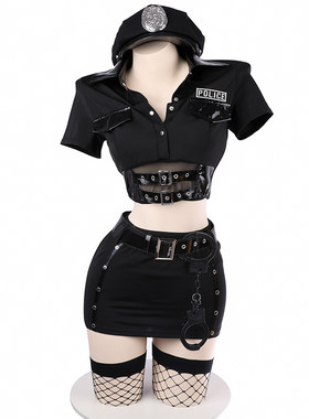 SENMHS机车女警cos服女教官
