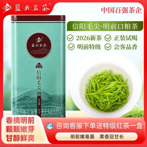 蓝天茗茶明前特级信阳毛尖250g