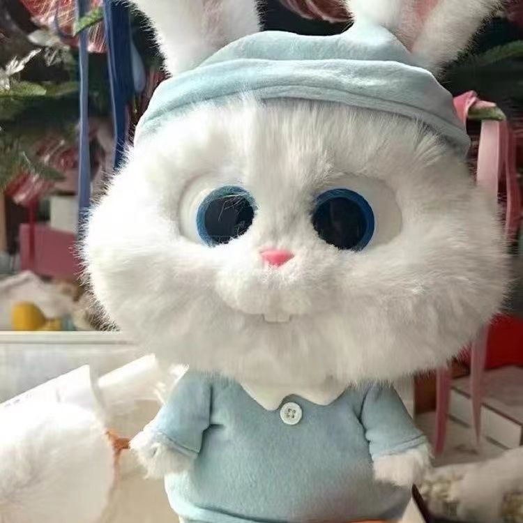 可爱兔老大毛绒玩具玩偶公仔爱宠大机密兔子送女生生日礼物