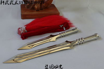 包邮霸王枪红缨枪不锈钢枪头赵云枪尖六合枪武术器械子龙枪林冲枪