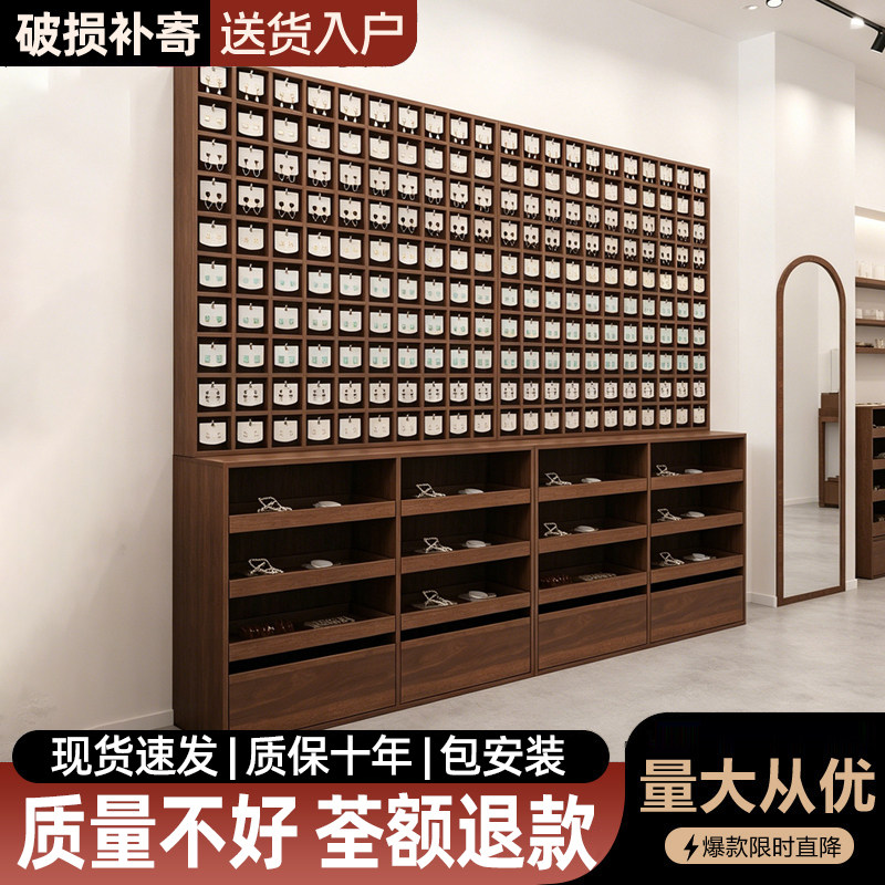 定制饰品柜中岛台展示桌项链陈列
