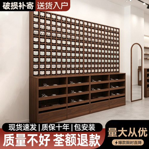 定制饰品柜中岛台展示桌项链陈列