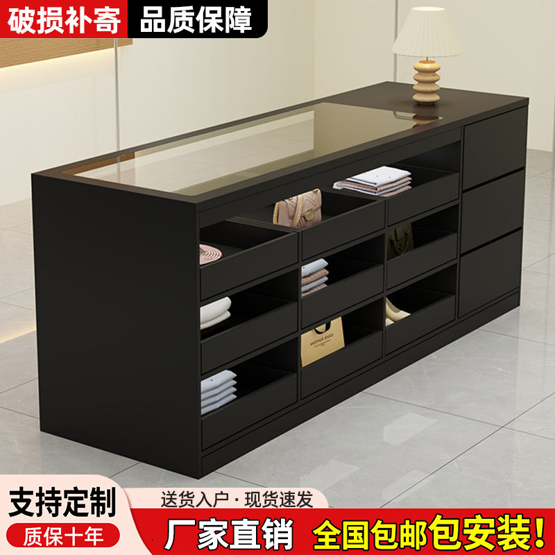 服装店中岛柜流水台展示台边柜