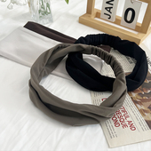 跑步运动止汗发带女裸感瑜伽健身防滑吸汗带百搭发箍 夏季 同款