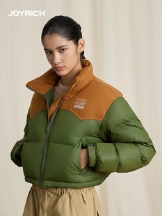 欧美羽绒服女短款 2025冬季 特价 断码 小个子加厚保暖白鸭绒外套 新款