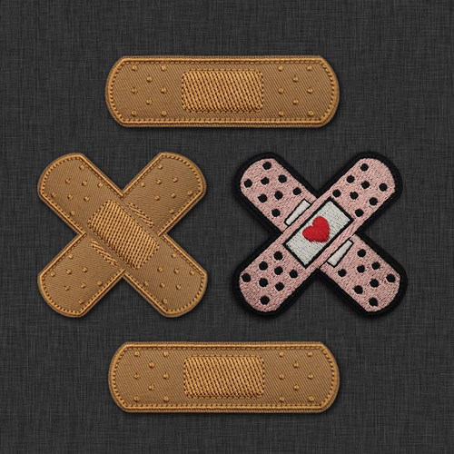 刺绣臂章创意魔术贴士气章