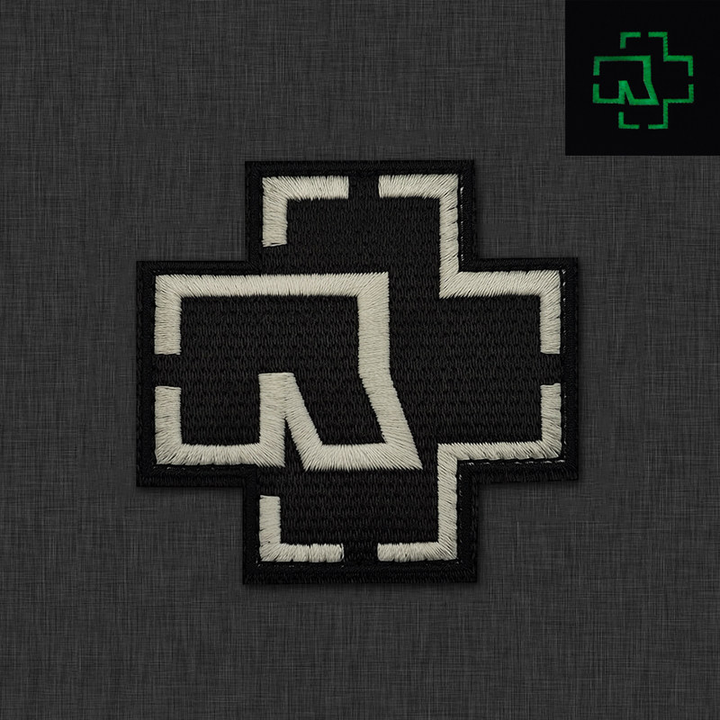 德国战车Rammstein刺绣夜光臂章魔术贴徽章士气章服装背包配饰,运动包/户外包/配件,贴章/魔术贴章,淘宝优惠券,粉丝福利购,淘宝优惠卷