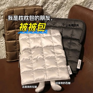新品国誉被被包笔袋收纳包枕头大容量可站立笔筒学生用文具袋ins