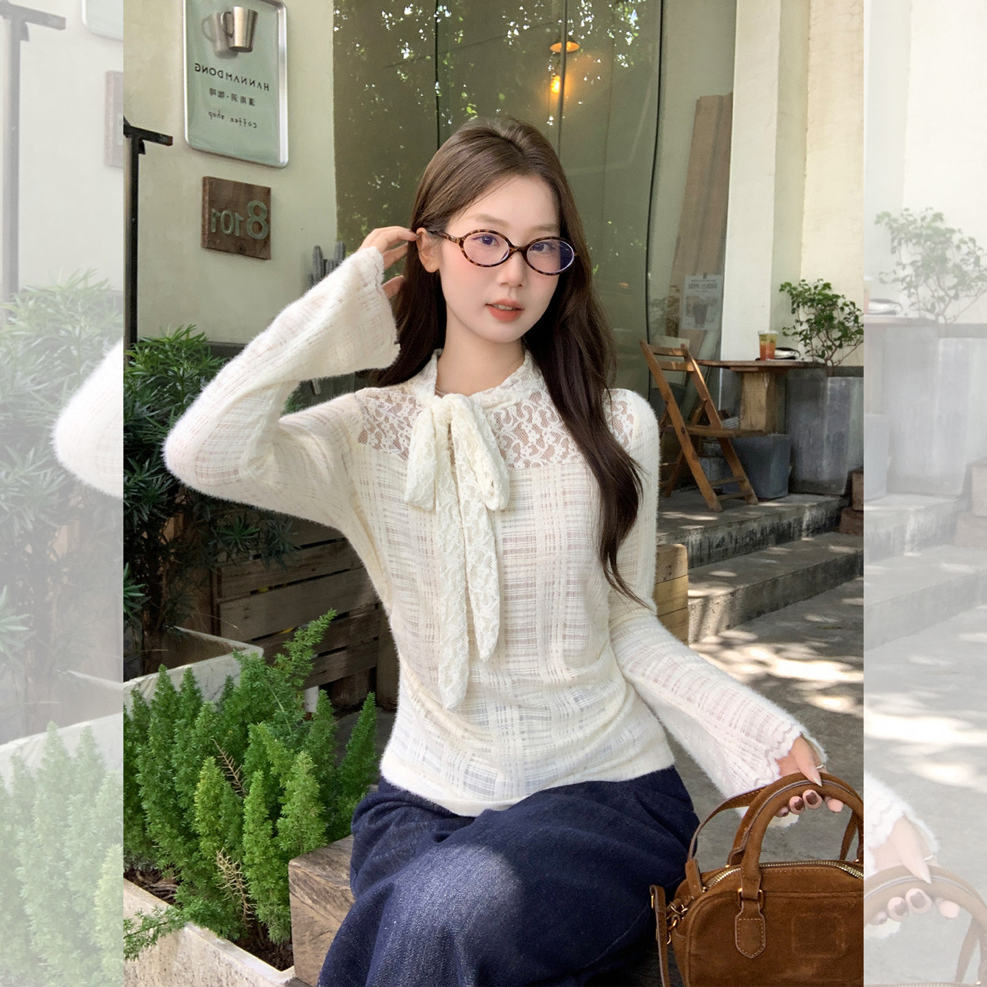 内搭打底衫女秋季新款高级感蕾