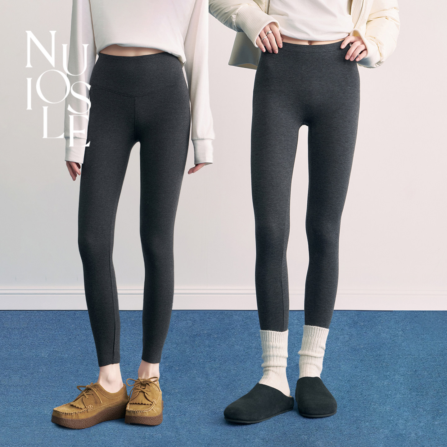 NUOISLE*经典制品 S级升级版精梳棉天丝羊毛一体加绒瑜伽打底裤,女装/女士精品,打底裤,淘宝优惠券,粉丝福利购,淘宝优惠卷
