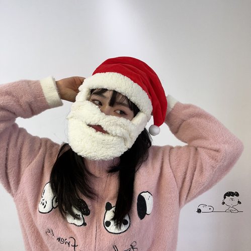 圣诞帽子圣诞老人派对甜美可爱