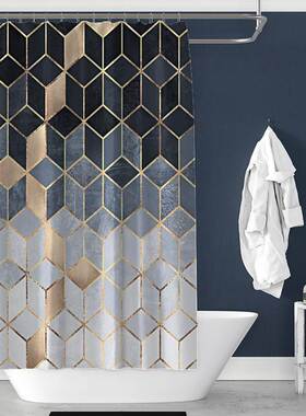 digital printing waterproof polyester shower curtain bathroo