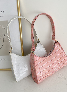 Retro Casual Women Totes Shoulder Bags Chain Handbag单肩包女