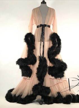 2020 straight women's sexy long skirt with flared sleeves