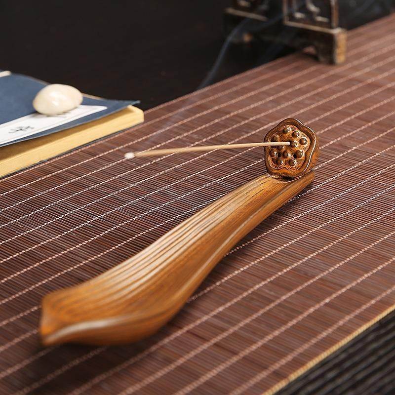 sandalwood incense burner incense holder ceramic lotus b