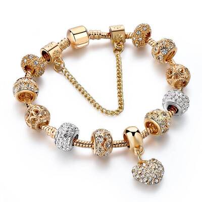 Women Heart Bracelets Jewellery Pulseira Feminina Bracelet
