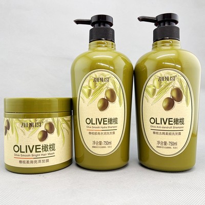 真丽斯洗发水露橄榄精华滋养润发