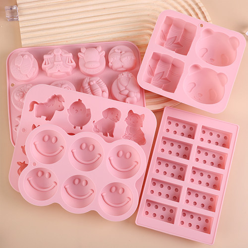 卡通蒸糕巧克力冰块果冻硅胶模具