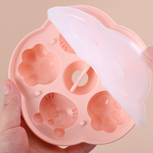 宝宝辅食硅胶模具米糕钵仔糕果冻