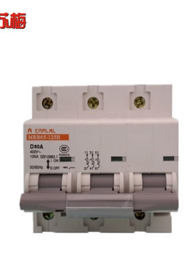 苏州梅兰日兰MRB65LE-125H/1/2/3/4P80/100/125A小型漏电断路器