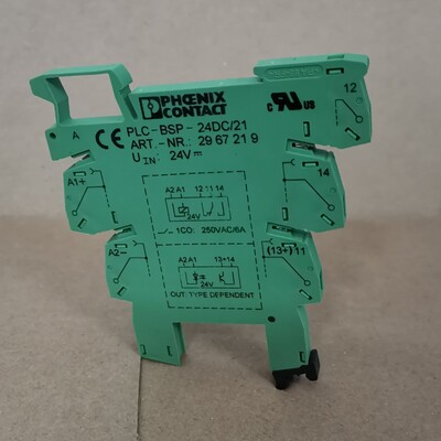全新 No.2967219 继电器 PLC-BSP-24DC/21 菲尼克斯含NO.2961105