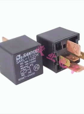 SARL-112DK-12V40A-HFV16汽车改装通用风扇空调继电器90987-04A30