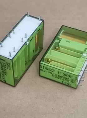 SIR222 110VDC SIR422 110V 进口安全继电器 原装拆机测试好 110V