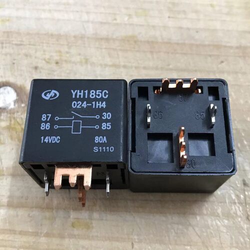 全新原装YH185C 024-1H4  80A大功率宇恒继电器 NVF4-3A-Z80b焊脚